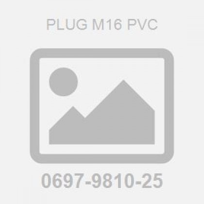 Plug M16 PVC